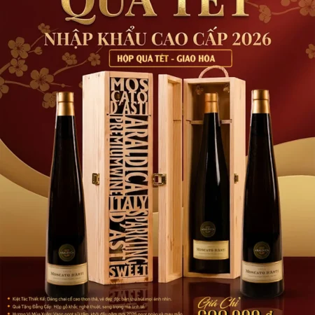 HỘP QUÀ TẾT MOSCATO D' ASTI - GIAO HÒA