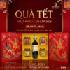 HỘP QUÀ TẾT 2026 ĐẠI CÁT – VANG ĐỎ CHILE LIMITED EDITION & HẠT NHẬP KHẨU USA – CHILE | HỘP QUÀ SANG TRỌNG KÈM TÚI XÁCH