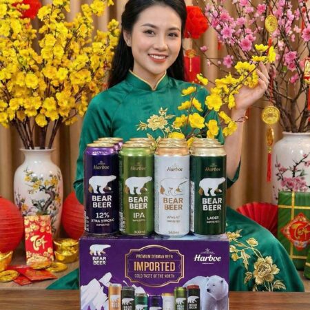 HỘP QUÀ TẾT BEAR BEAR CAO CẤP 12 LON